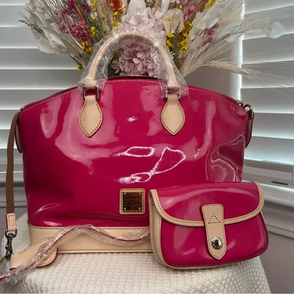 Dooney & Bourke Satchel With Mini Purse - Picture 15 of 15